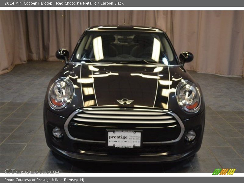 Iced Chocolate Metallic / Carbon Black 2014 Mini Cooper Hardtop