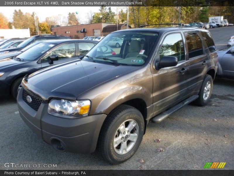 Dark Shadow Grey Metallic / Medium/Dark Flint 2006 Ford Escape XLT V6 4WD