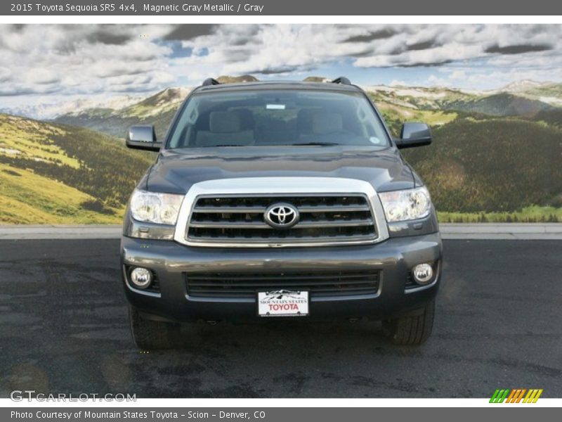 Magnetic Gray Metallic / Gray 2015 Toyota Sequoia SR5 4x4