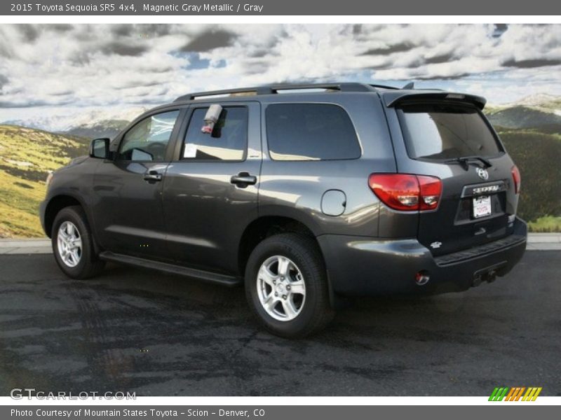Magnetic Gray Metallic / Gray 2015 Toyota Sequoia SR5 4x4