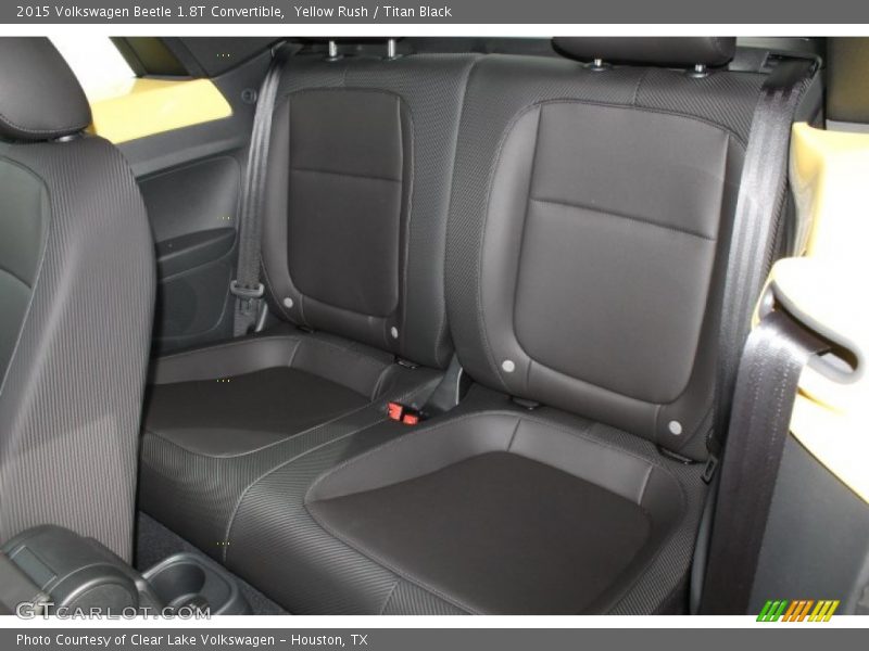 Yellow Rush / Titan Black 2015 Volkswagen Beetle 1.8T Convertible