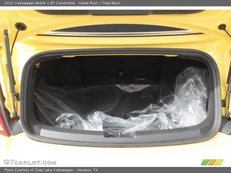 Yellow Rush / Titan Black 2015 Volkswagen Beetle 1.8T Convertible