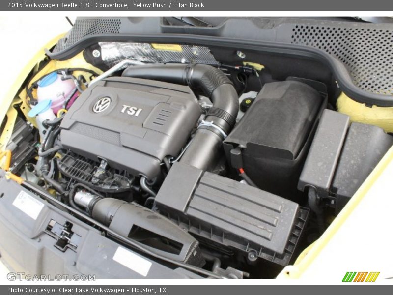 Yellow Rush / Titan Black 2015 Volkswagen Beetle 1.8T Convertible