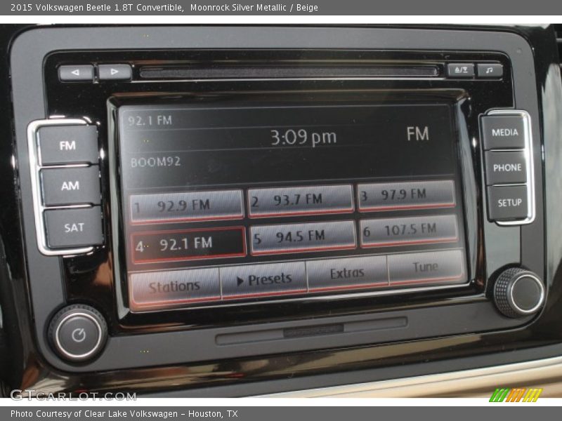 Moonrock Silver Metallic / Beige 2015 Volkswagen Beetle 1.8T Convertible