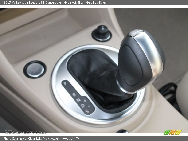 Moonrock Silver Metallic / Beige 2015 Volkswagen Beetle 1.8T Convertible