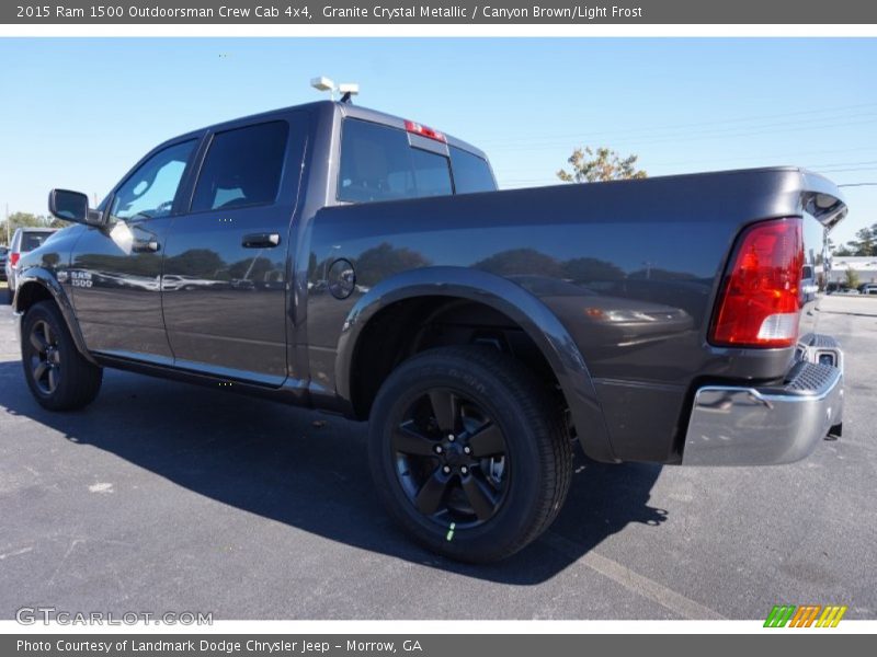 Granite Crystal Metallic / Canyon Brown/Light Frost 2015 Ram 1500 Outdoorsman Crew Cab 4x4
