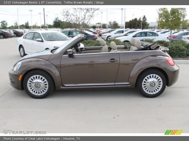 2015 Beetle 1.8T Convertible Toffee Brown Metallic