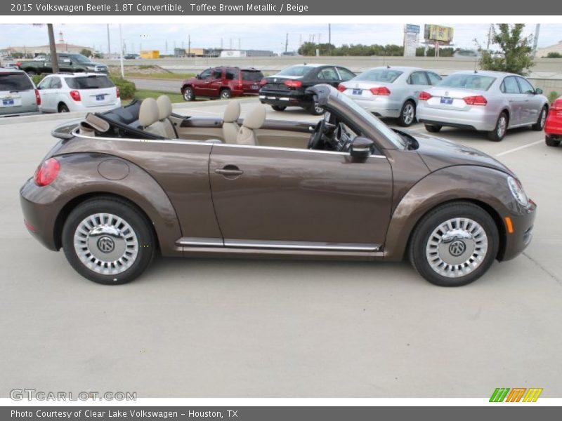  2015 Beetle 1.8T Convertible Toffee Brown Metallic