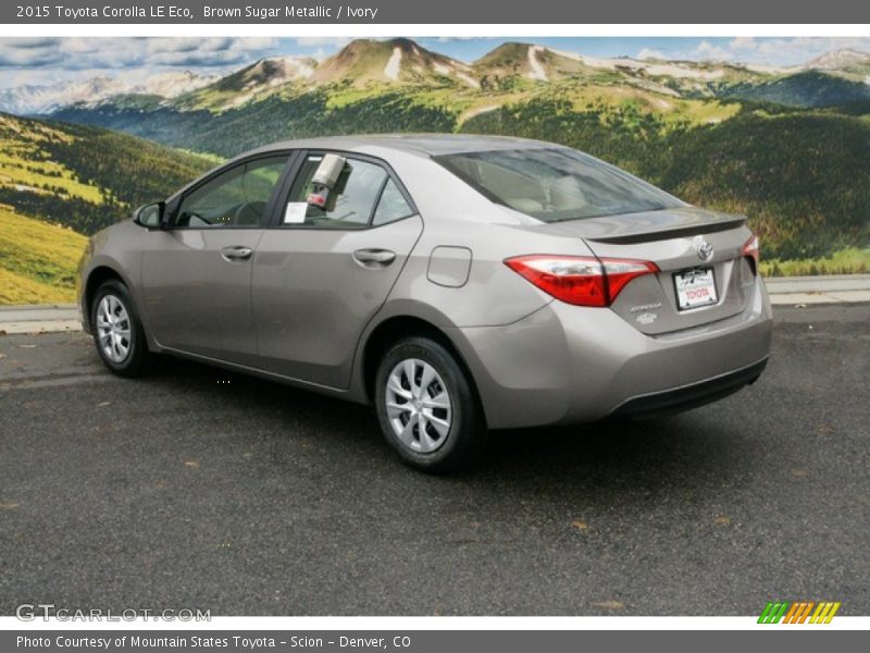 Brown Sugar Metallic / Ivory 2015 Toyota Corolla LE Eco