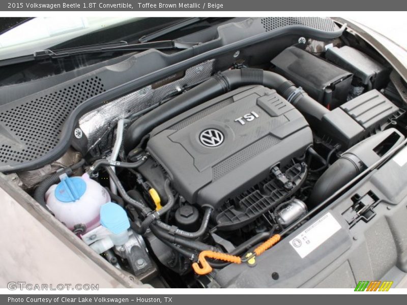  2015 Beetle 1.8T Convertible Engine - 1.8 Liter Turbocharged FSI DOHC 16-Valve VVT 4 Cylinder