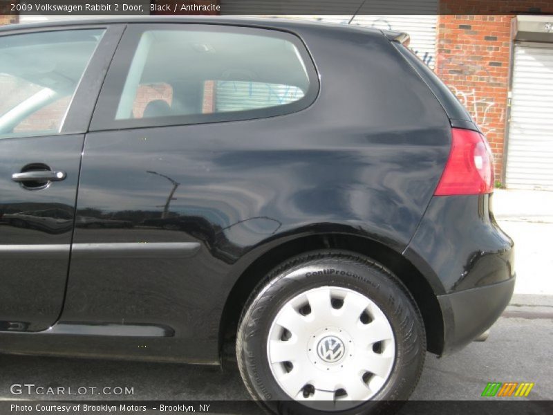 Black / Anthracite 2009 Volkswagen Rabbit 2 Door