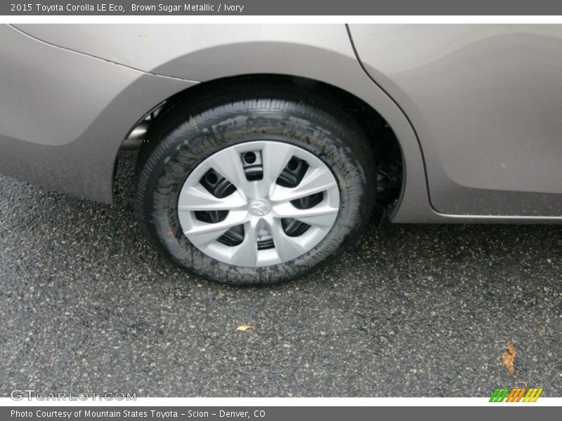 Brown Sugar Metallic / Ivory 2015 Toyota Corolla LE Eco