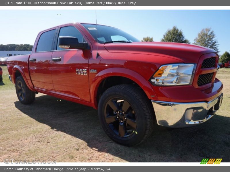 Front 3/4 View of 2015 1500 Outdoorsman Crew Cab 4x4