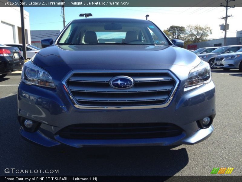 Twilight Blue Metallic / Warm Ivory 2015 Subaru Legacy 2.5i Premium