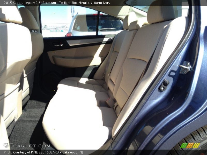 Twilight Blue Metallic / Warm Ivory 2015 Subaru Legacy 2.5i Premium
