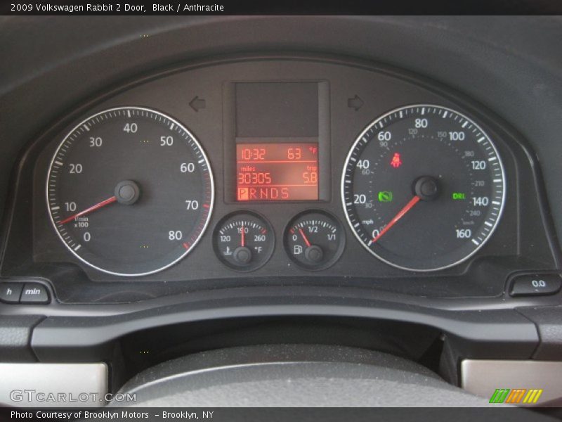 Black / Anthracite 2009 Volkswagen Rabbit 2 Door