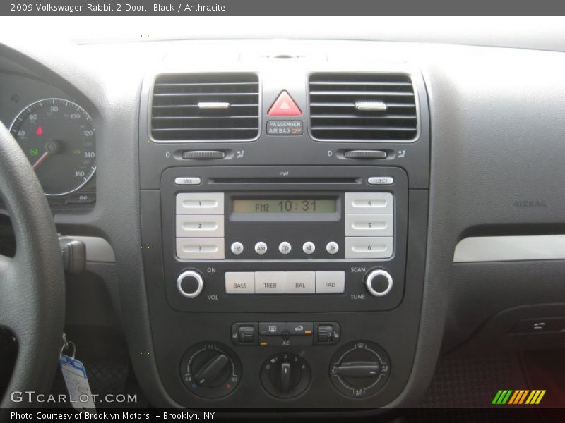Black / Anthracite 2009 Volkswagen Rabbit 2 Door