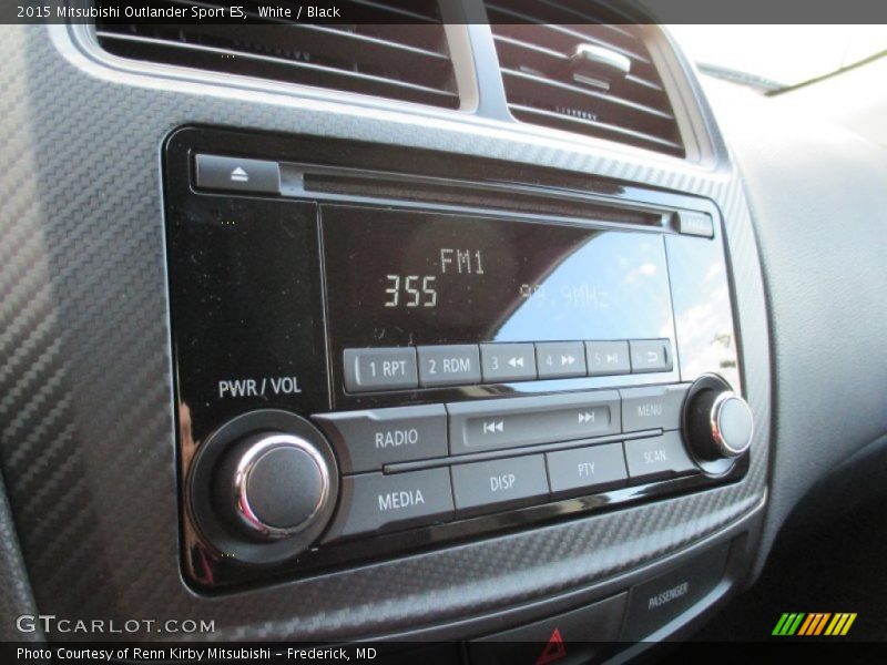 White / Black 2015 Mitsubishi Outlander Sport ES