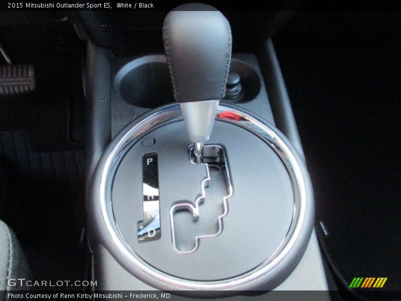 White / Black 2015 Mitsubishi Outlander Sport ES