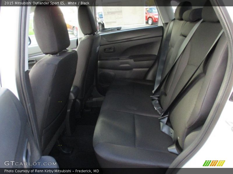 White / Black 2015 Mitsubishi Outlander Sport ES