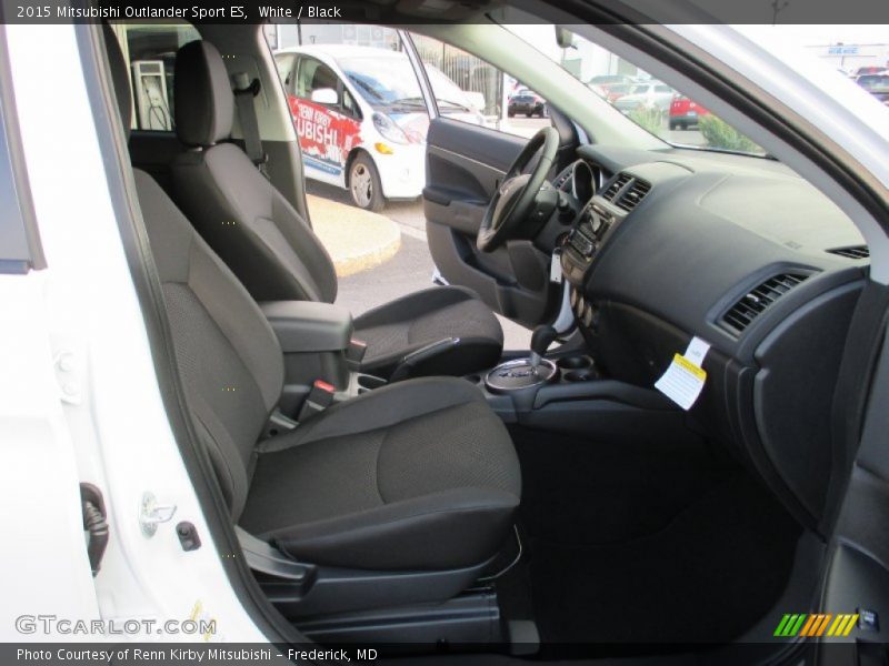 White / Black 2015 Mitsubishi Outlander Sport ES