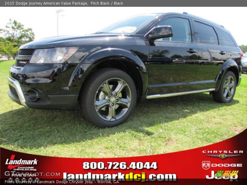 Pitch Black / Black 2015 Dodge Journey American Value Package