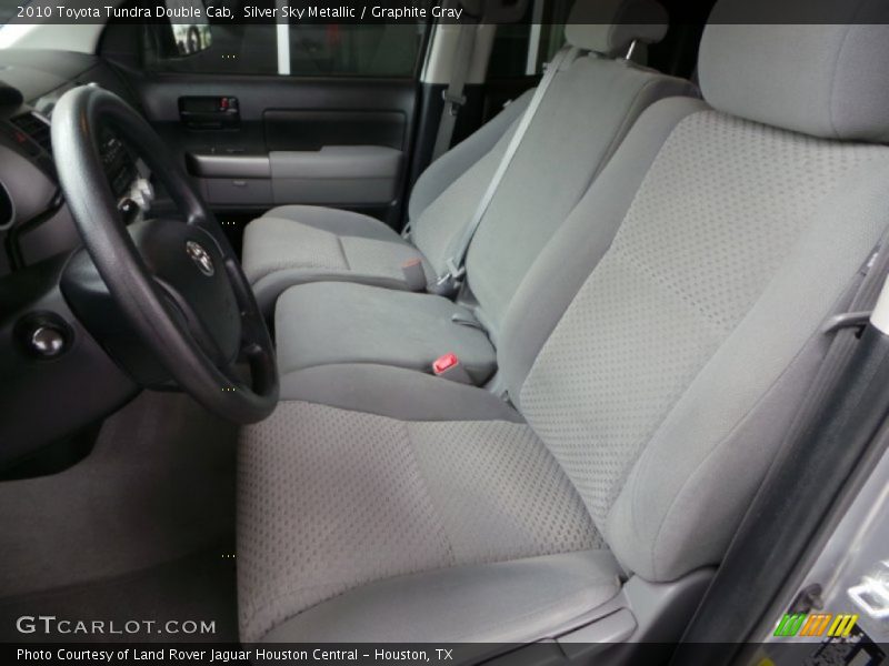 Silver Sky Metallic / Graphite Gray 2010 Toyota Tundra Double Cab
