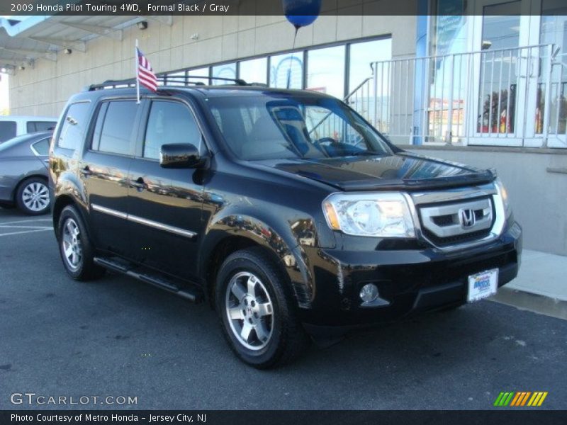 Formal Black / Gray 2009 Honda Pilot Touring 4WD