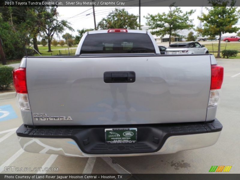 Silver Sky Metallic / Graphite Gray 2010 Toyota Tundra Double Cab