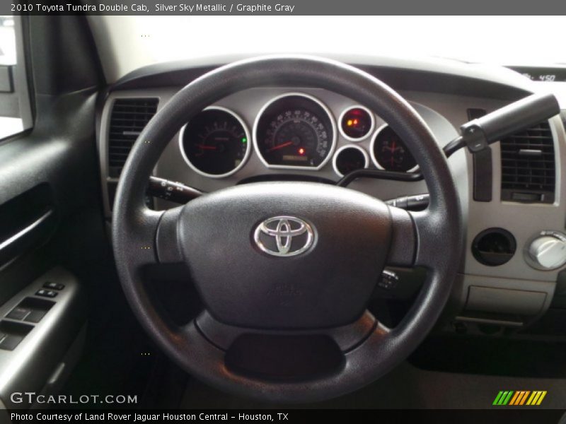 Silver Sky Metallic / Graphite Gray 2010 Toyota Tundra Double Cab