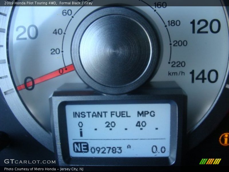 Formal Black / Gray 2009 Honda Pilot Touring 4WD
