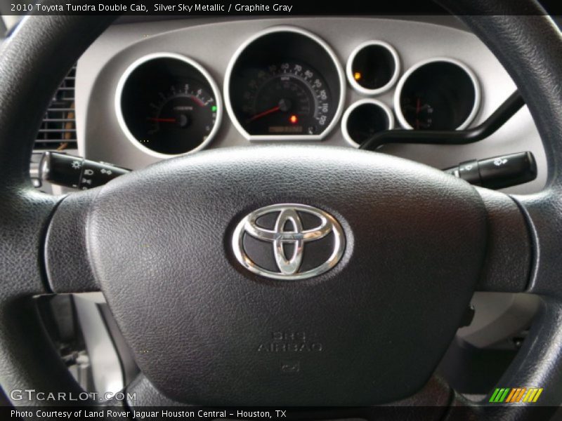 Silver Sky Metallic / Graphite Gray 2010 Toyota Tundra Double Cab