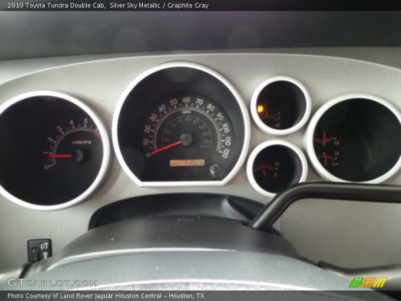 Silver Sky Metallic / Graphite Gray 2010 Toyota Tundra Double Cab