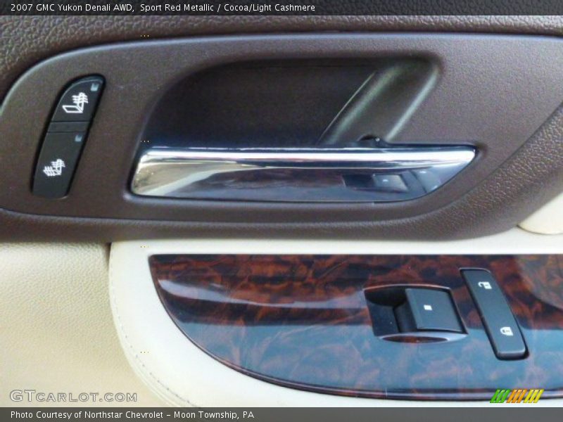 Sport Red Metallic / Cocoa/Light Cashmere 2007 GMC Yukon Denali AWD