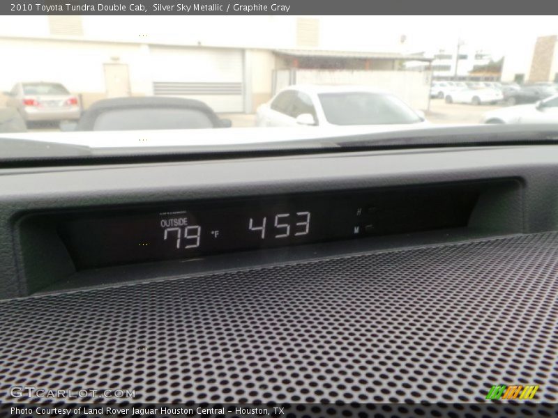 Silver Sky Metallic / Graphite Gray 2010 Toyota Tundra Double Cab