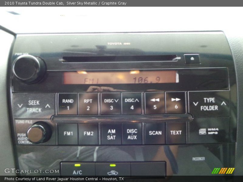 Silver Sky Metallic / Graphite Gray 2010 Toyota Tundra Double Cab