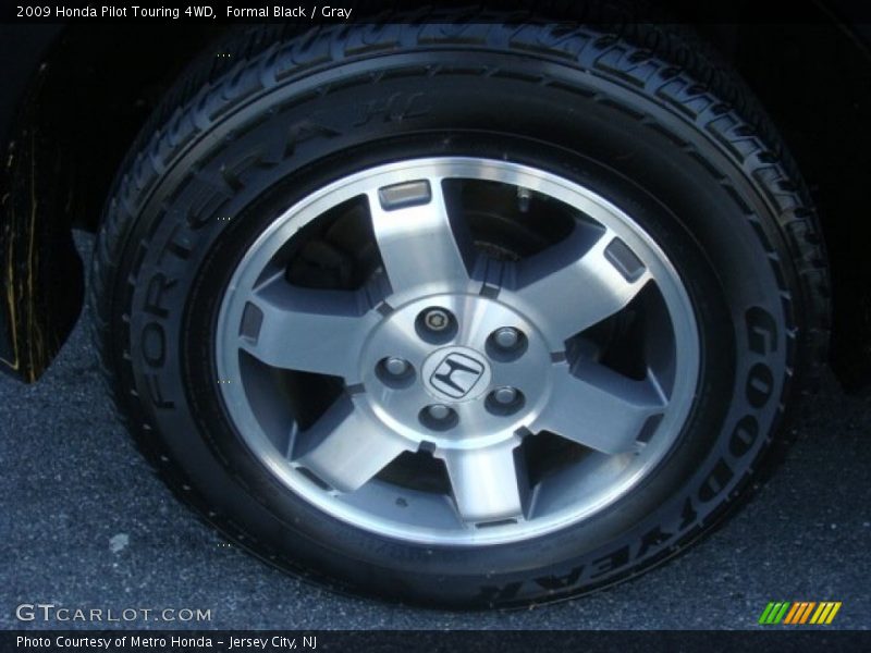 Formal Black / Gray 2009 Honda Pilot Touring 4WD