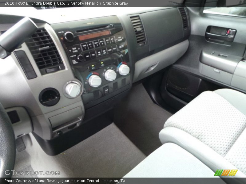 Silver Sky Metallic / Graphite Gray 2010 Toyota Tundra Double Cab