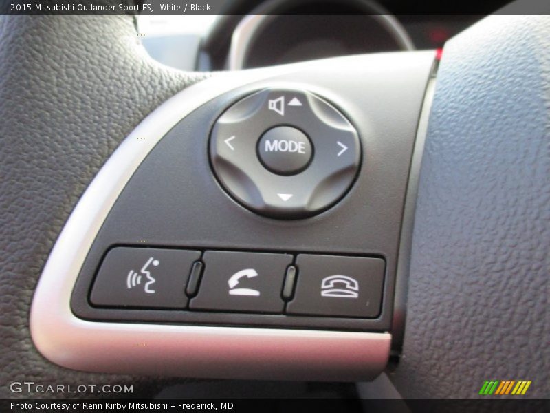 White / Black 2015 Mitsubishi Outlander Sport ES