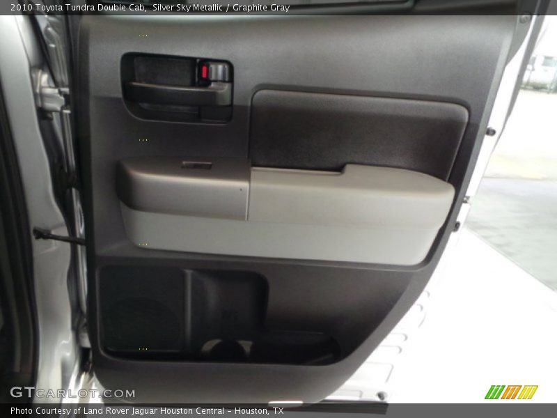 Silver Sky Metallic / Graphite Gray 2010 Toyota Tundra Double Cab