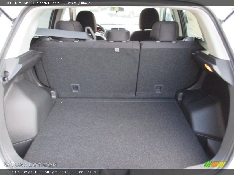 White / Black 2015 Mitsubishi Outlander Sport ES