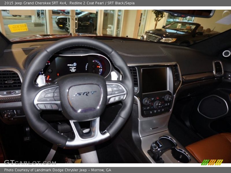 Dashboard of 2015 Grand Cherokee SRT 4x4