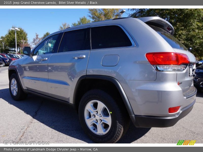Billet Silver Metallic / Black 2015 Jeep Grand Cherokee Laredo