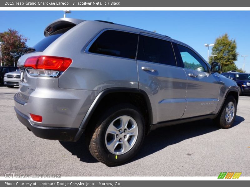 Billet Silver Metallic / Black 2015 Jeep Grand Cherokee Laredo