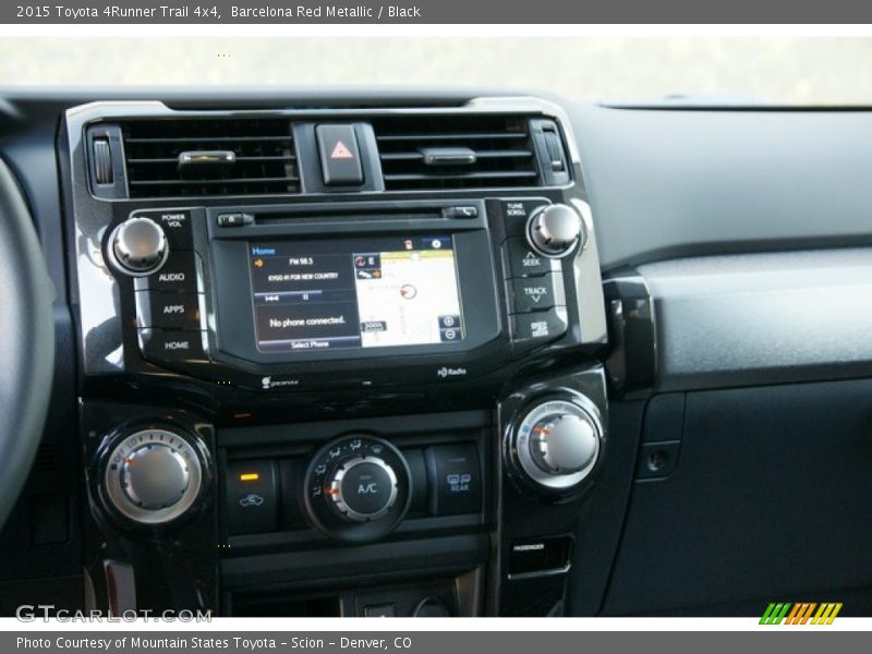 Barcelona Red Metallic / Black 2015 Toyota 4Runner Trail 4x4