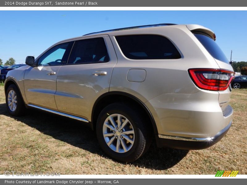 Sandstone Pearl / Black 2014 Dodge Durango SXT