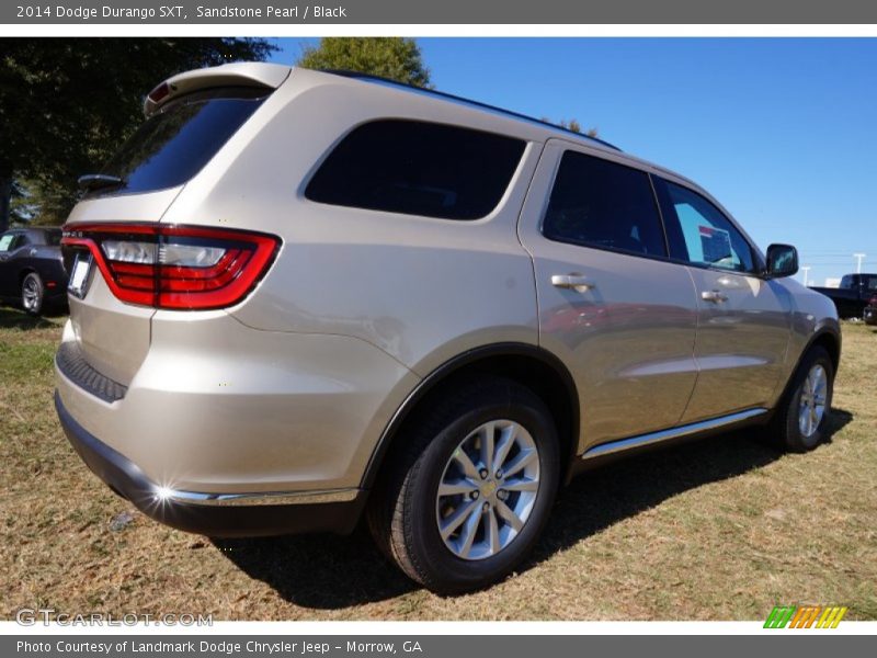 Sandstone Pearl / Black 2014 Dodge Durango SXT