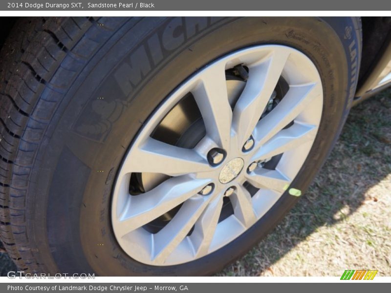 Sandstone Pearl / Black 2014 Dodge Durango SXT