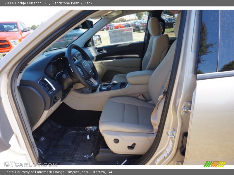 Sandstone Pearl / Black 2014 Dodge Durango SXT