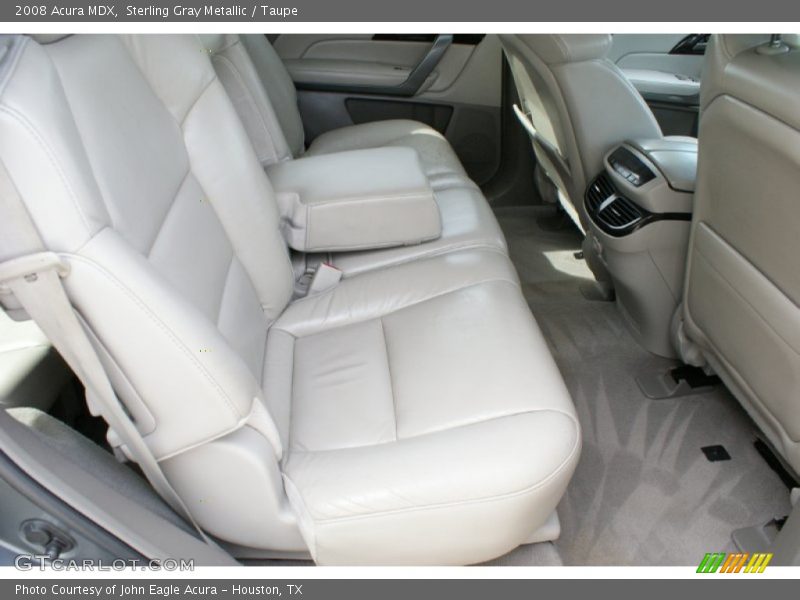 Sterling Gray Metallic / Taupe 2008 Acura MDX